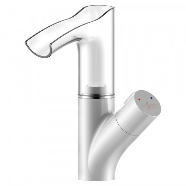 Смеситель для раковины Rossinka Z Z35-30W с подсветкой фото