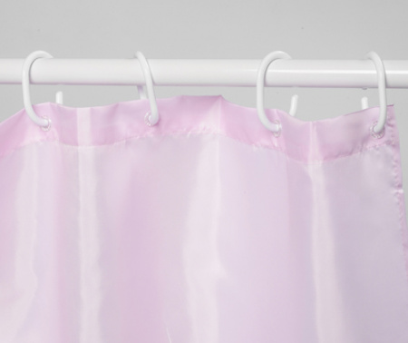 Текстильная шторка для ванны WasserKRAFT Oder SC-30401 фото