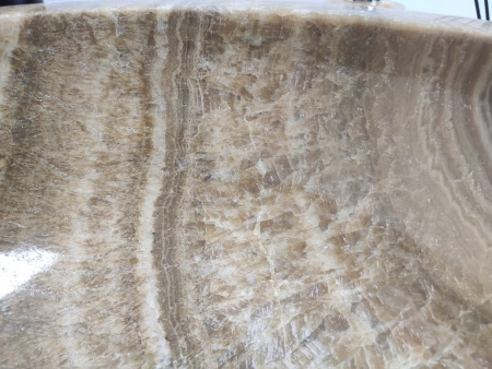 Накладная раковина из оникса Indo Bowl Sunset Medium BO-00017 фото