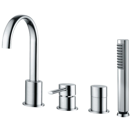 Смеситель на борт ванны Cezares Over OVER-BVD-01-Cr фото