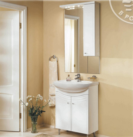 Зеркало-шкаф с подсветкой Акватон Домус 65 1A008202DO01R R фото