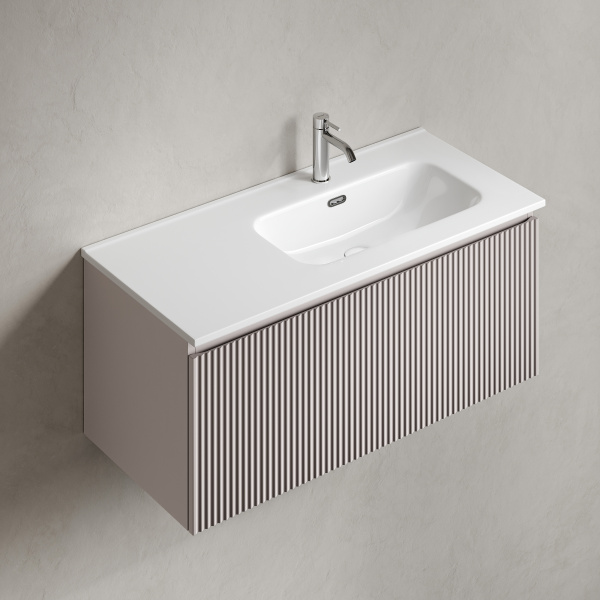 Тумба под раковину Sancos Snob R 1.0 SNR1.0100RSM Doha Soft фото