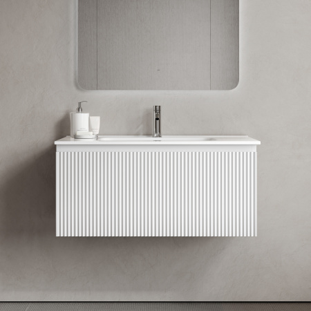 Тумба под раковину Sancos Snob R 1.0 SNR1.090W Bianco фото