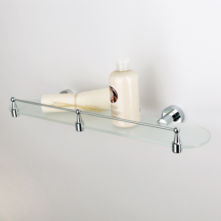 Полка стеклянная WasserKRAFT Donau K-9444 50 см фото