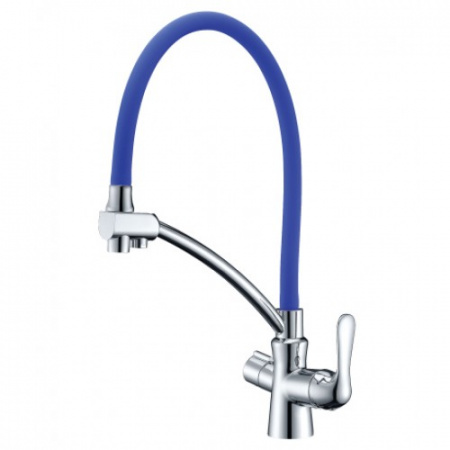 Смеситель для кухни с фильтром для воды Lemark Comfort LM3070C-Blue фото