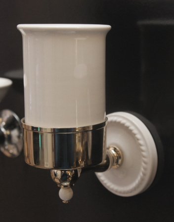 Стакан для зубных щеток Devon & Devon Dorothy DOR403CR хром фото