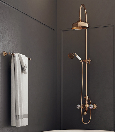 Душевая система Webert Karenina KA721208065 Бронза фото