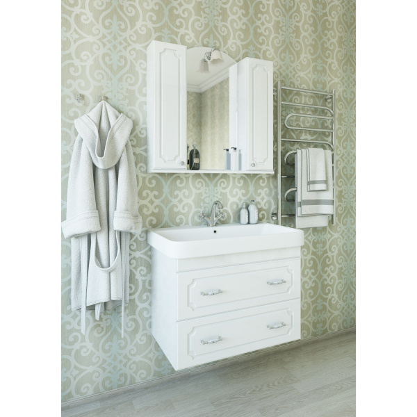 Зеркало-шкаф Sanflor Ксения Н0000000119 80 см фото