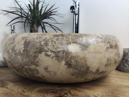Раковина из мрамора Indo Donut Champur Medium DM-00160 фото