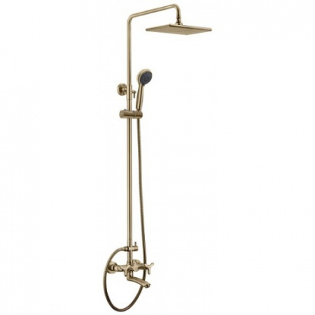 Душевая система (стойка) Kaiser Trio 57288Br бронза фото