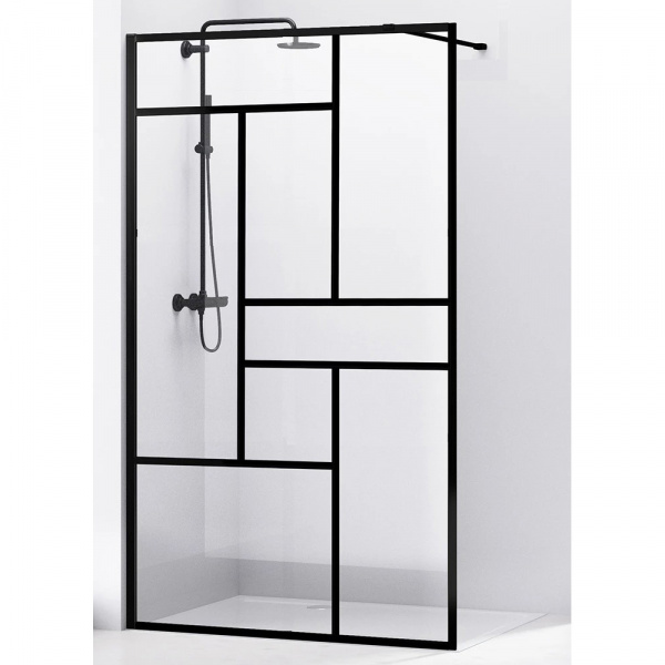 Душевая перегородка Abber Immer Offen AG63100B 100 см фото