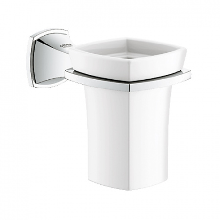 Стакан для зубных щеток подвесной Grohe Grandera 40626000 фото