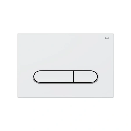 Клавиша смыва Iddis Unifix UNI01WCi77 белая матовая/хром фото