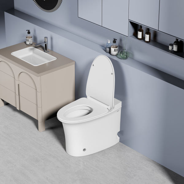 Унитаз приставнойсо с импульсным смывом Abber Bequem AC1125P фото