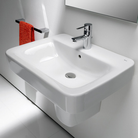 Подвесная раковина Roca Dama Senso Square 32751C000 55 см фото