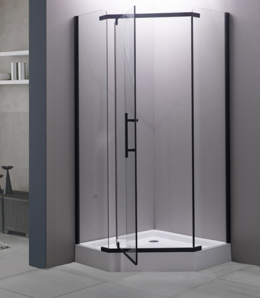 Душевой уголок Esbano ESUGD7160B 90x90 черный матовый фото