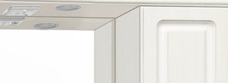 Зеркало-шкаф Style Line Олеандр 2-55 ЛС-00000201 рельеф пастель фото