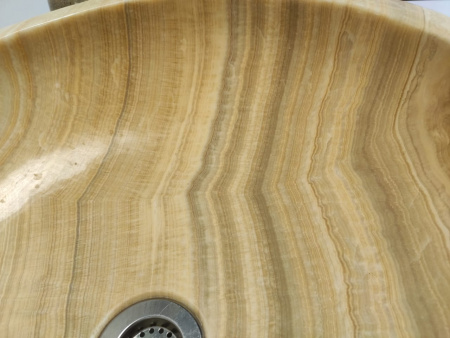 Накладная раковина из оникса Indo Erozy Sunset EO-00421 фото