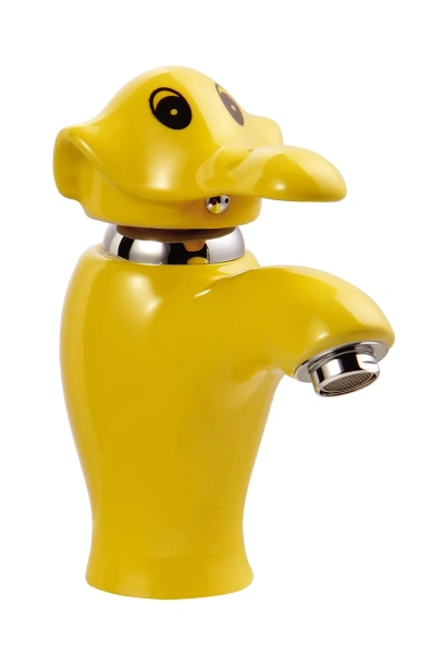 Смеситель для раковины детский GID Dambo 054Y C054Y желтый фото