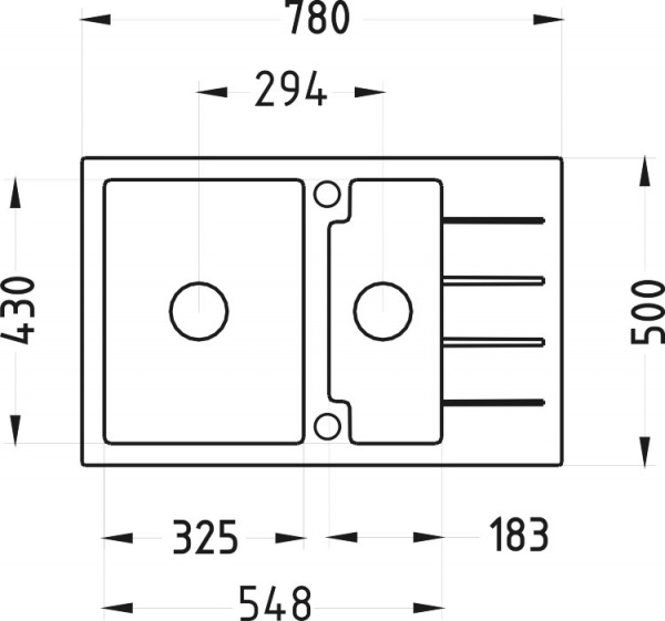 Мойка для кухни Alveus Cubo 40 Terra фото