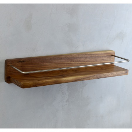 Деревянная полка Bronze de Luxe Forest 10711C матовый хром фото