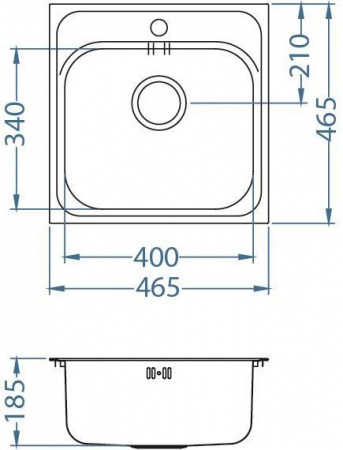 Мойка для кухни Alveus Basic 140 фото