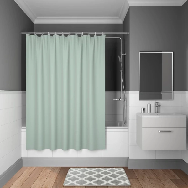 Текстильная шторка для ванной Iddis B71P218i11 фото