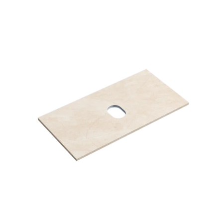 Столешница без отверстия под смеситель Sancos TT90A2 90 см, kreman фото