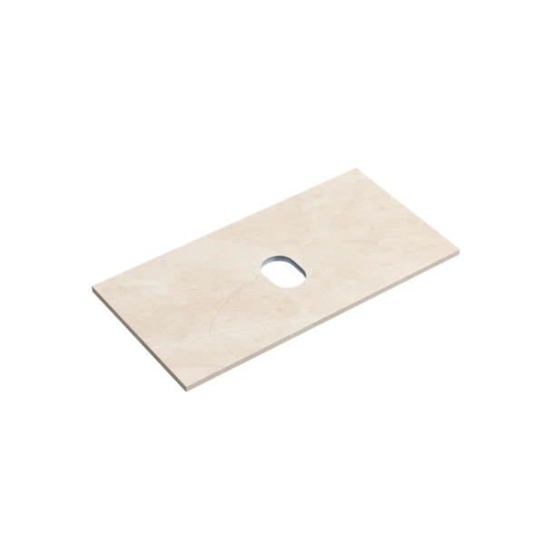 Столешница без отверстия под смеситель Sancos TT90A2 90 см, kreman фото