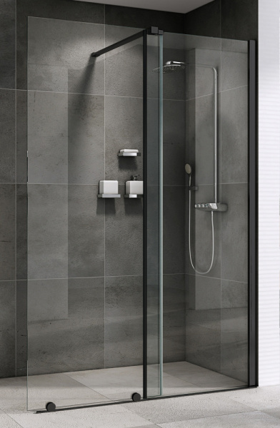 Душевая перегородка ABBER Komfort AG09120B 120 см фото