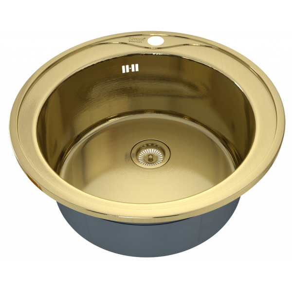 Мойка кухонная Zorg Inox Pvd SZR-510/205-BRONZE фото