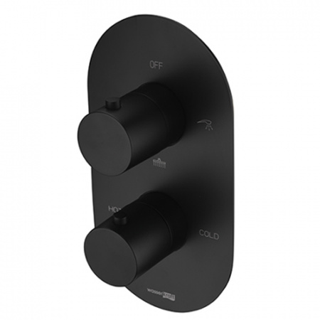 Термостатический смеситель для ванны и душа WasserKRAFT Elbe 7444 фото