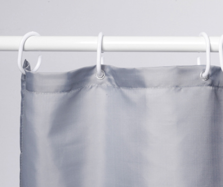 Текстильная шторка для ванны WasserKRAFT Oder SC-30501 фото