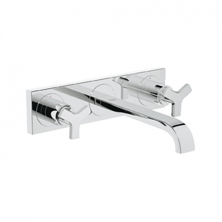 Смеситель для раковины двухвентильный настенный Grohe Allure 20192000 фото