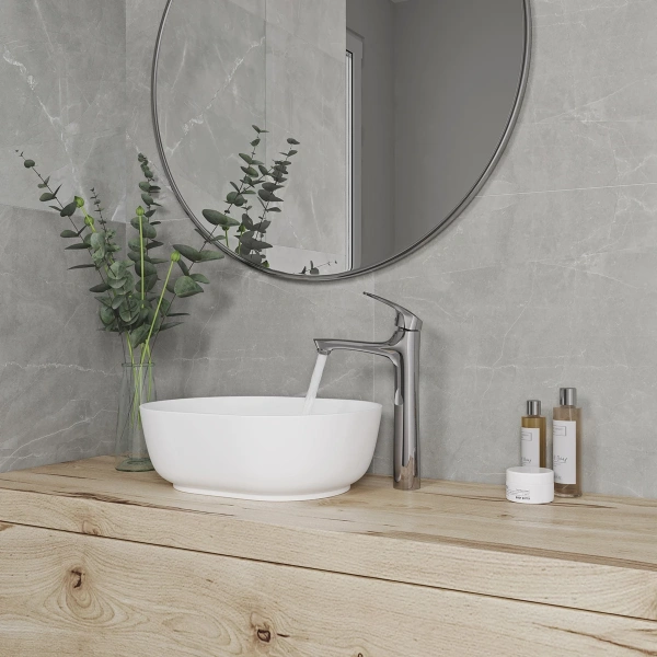 Высокий смеситель для раковины Lemark Linara LM0409C фото