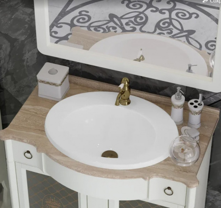 Тумба с раковиной и столешницей Opadiris Виктория 90 Z0000012694 фото