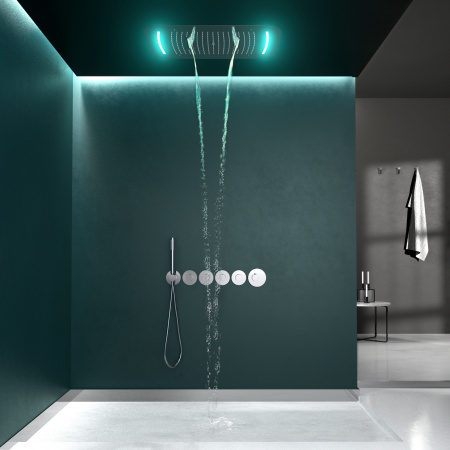 Душевая система встроенная с термостатом Timo Saona SX-2319/00SM Хром фото