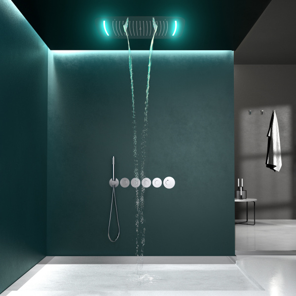 Душевая система встроенная с термостатом Timo Saona SX-2319/00SM Хром фото