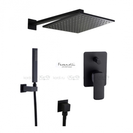 Душевая система скрытого монтажа Feramolli Cube BL709-12 фото