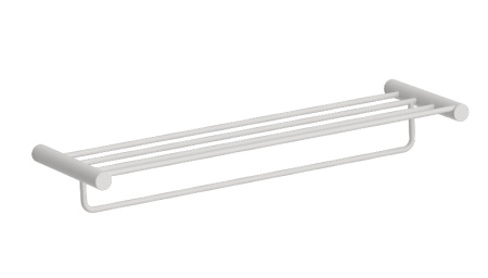 Полочка для полотенец Kaiser Vita KH-3249 белая матовая фото