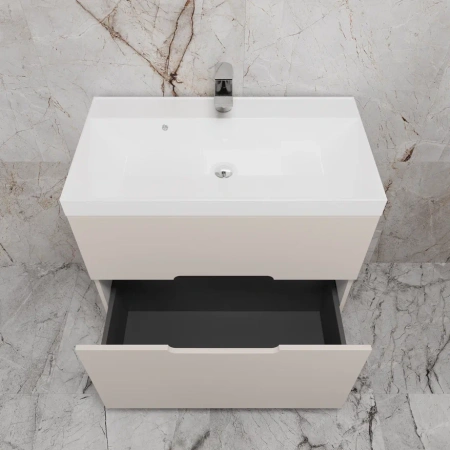 Тумба напольная Style Line Матис 80 ЛС-00002437 крем фото