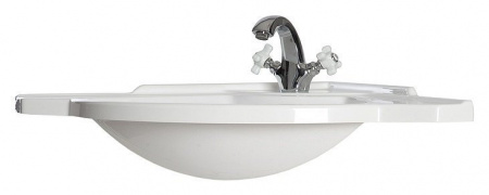 Тумба под раковину Bellezza Венеция Угловая Люкс серебро фото