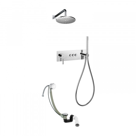 Душевая система для скрытого монтажа Omnires Y GoClick SYSY32GCCR фото