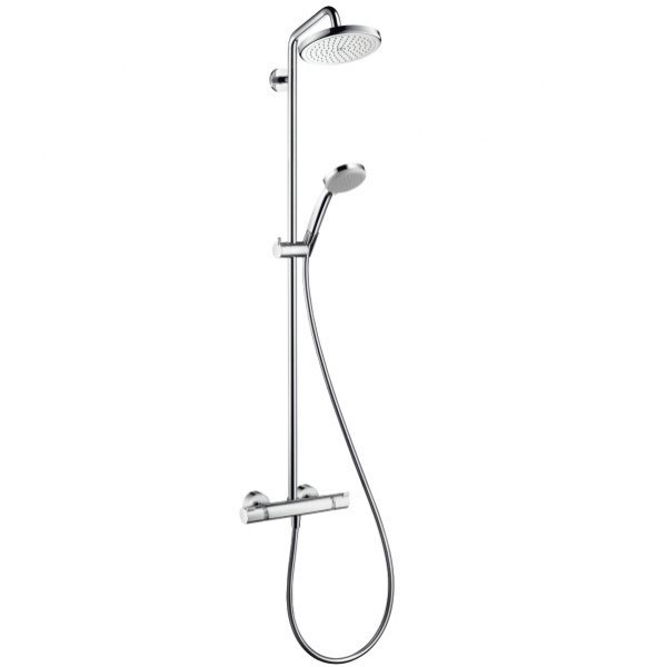 Душевая система (стойка) Hansgrohe Croma 220 Showerpipe 27185000 фото