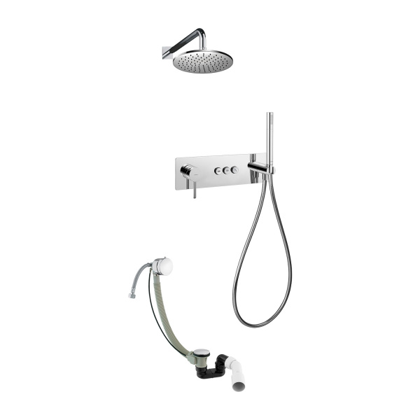 Душевая система для скрытого монтажа Omnires Y GoClick SYSY32GCCR фото