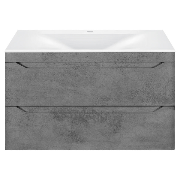 Тумба под раковину Vincea Fine VMC-2F800BT 80 см бетон фото