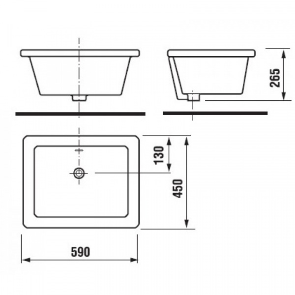 Раковина хозяйственная Jika Doris 5102.9.000.000.1 фото