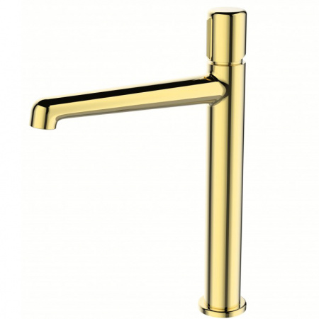 Высокий смеситель для раковины Belbagno Uno UNO-LMC-ORO-W0 фото