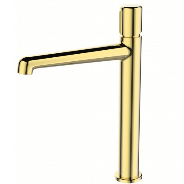 Высокий смеситель для раковины Belbagno Uno UNO-LMC-ORO-W0 фото