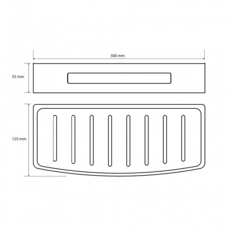 Мыльница настенная Bemeta Cytro 146208036 фото